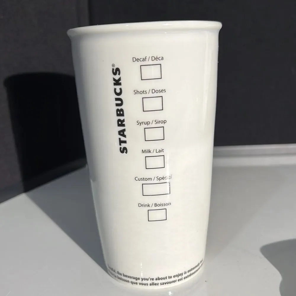 Starbucks 2011 Travel Mug with Lid 12oz